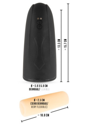 Masturbator with Sleeve and 2 Functions